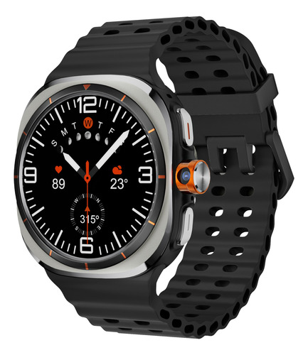 Smart Watch 32gb Android Amoled Wifi Mensajes Camara Videos Negro Negro