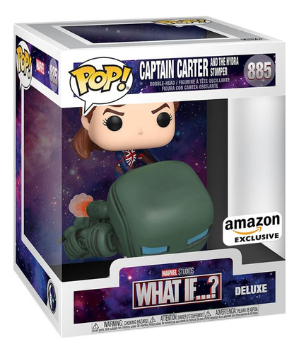 Funko Pop! What If! Captain Carter Riding Hydra Stomper
