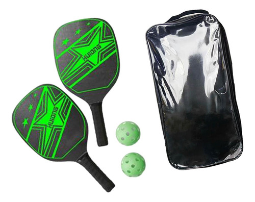 2 Uds Palas De Pickleball Raquetas De Pickleball Verde