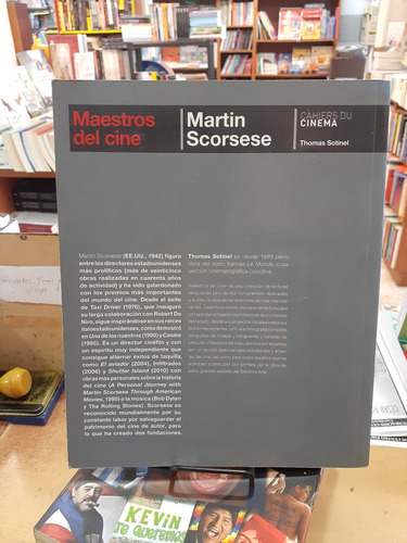 Martin Scorsese. Maestros Cine. Thomas Sotinel. Cahiers Du C (Usado)
