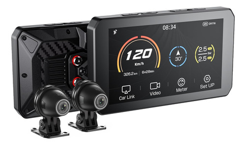 Sistema De Navegación Gps Aio-5 Lite Para Motocicletas Con C