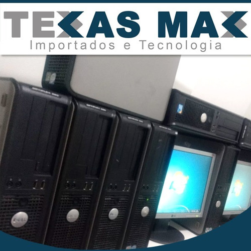 Computador Dell Core 2 Duo Hd De 160 2gb Ram + Tela De 15'