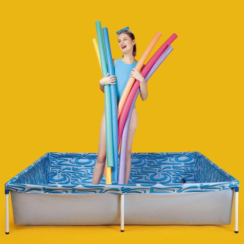 Piscina Retangular Mor 1002 1000 Litros Lona Em Pvc