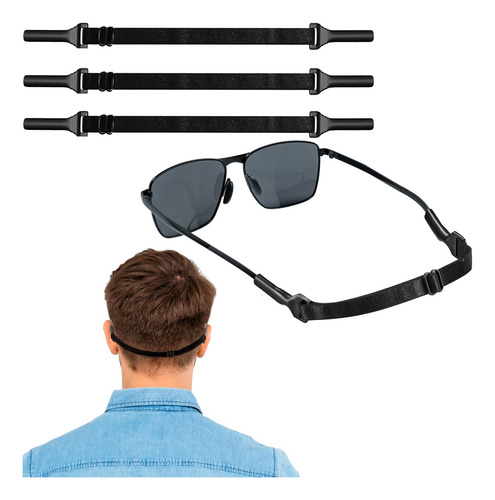 3 Soportes Ajustables Para Anteojos Alrededor Del Cuello