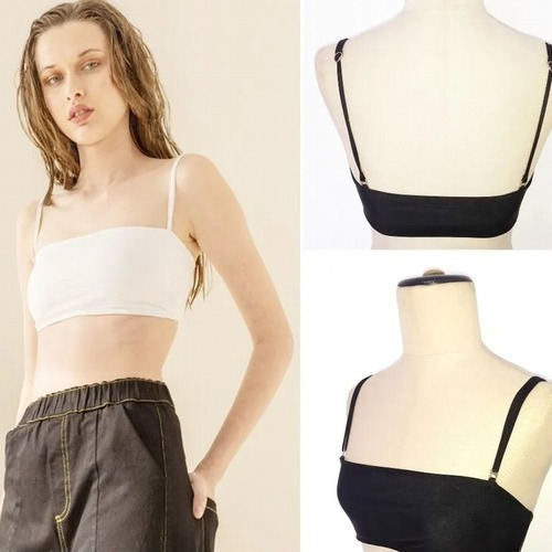 Molde Digital Bandeau- Crop Top C/breteles Talles S A Xxl