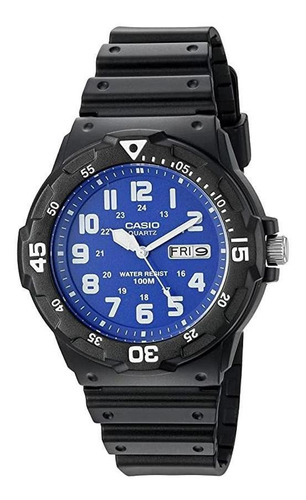 Reloj Para Hombre Deportivo Negro Casio Mrw-200h-2b2v