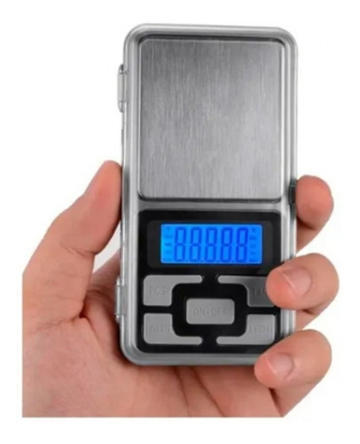 Balanza Digital De Precision 500g / 0.1g Lcd C/ Luz Portable