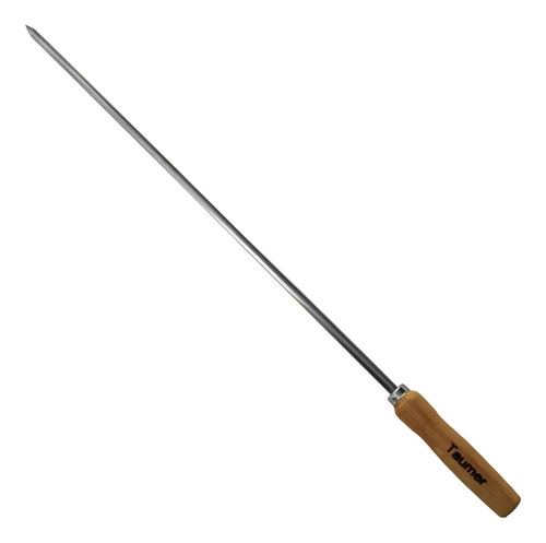 Espeto Churrasco 85cm Simples Aço Inox Carne Churrasqueira