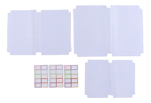 Protector De Cubierta De Libro 30 Piezas Transparente Transp