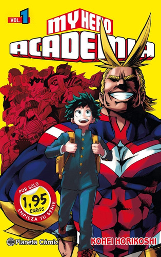 My Hero Academia Manga 1 Planeta Cómic -