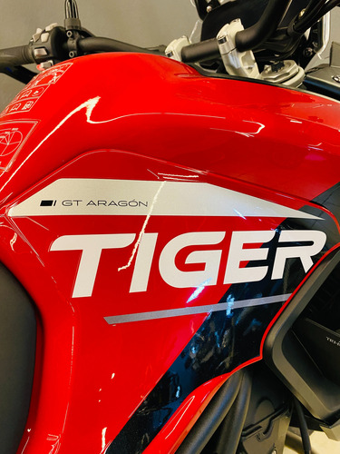 Triumph Tiger 900 Gt Aragon Abs 2024 Vermelha