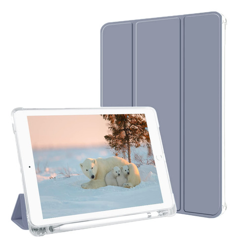 Kenke Funda Para iPad Air Pro Inteligente Ligera Triple Tpu