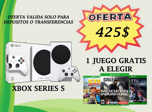 Consola Xbox Series S Ofert Nueva/sellada/garantia