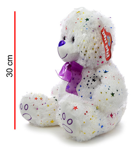 Peluche Oso Phi Phi Toys Apliques Multicolor Estrellas