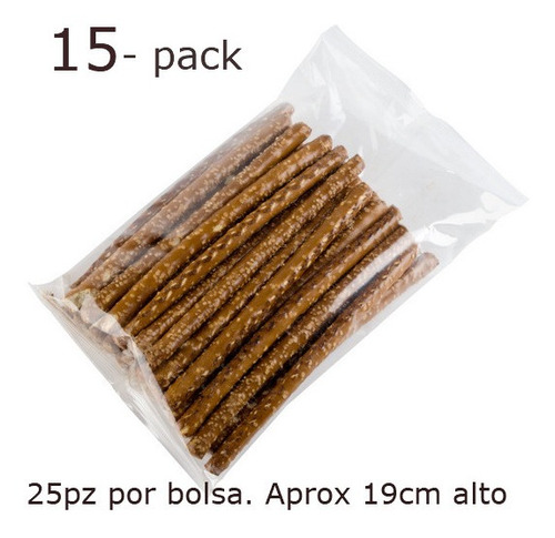 15pk Galleta Pretzels Palo Palito Kosher Cubrir Chocolate 25