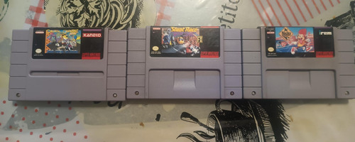 Paquete De 3 Juegos Para Super Nintendo