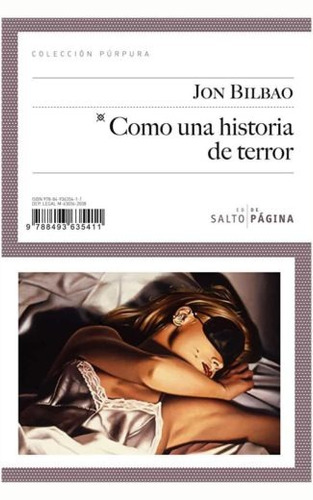 Como una historia de terror, de Bilbao, Jon. Editorial Salto de Página, tapa blanda en español, 2008