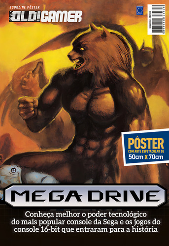 Mega Drive - Arte B - Altered Beast - Superpôster OLD!Gamer, de Editora Europa. Editorial Editora Europa, capa mole em português, 2022
