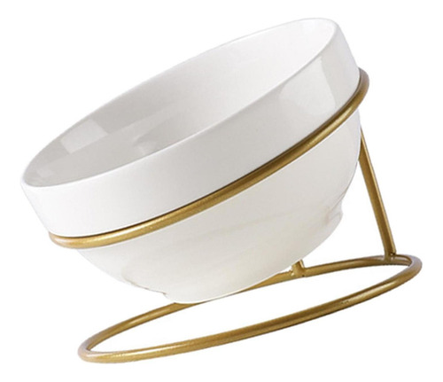 Okk Recipiente Inclinable Para Mascotas Dorado Dorado 14cm