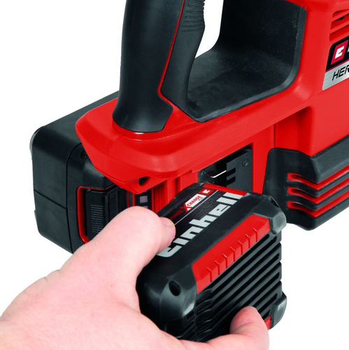 Imagen 6 de 9 de Rotomartillo Cincelador 3,2 Jou Brushless Einhell 2 Baterias
