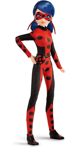 Lady Bug Miraculous Muñeca Con Disfraz Figura Ladybug