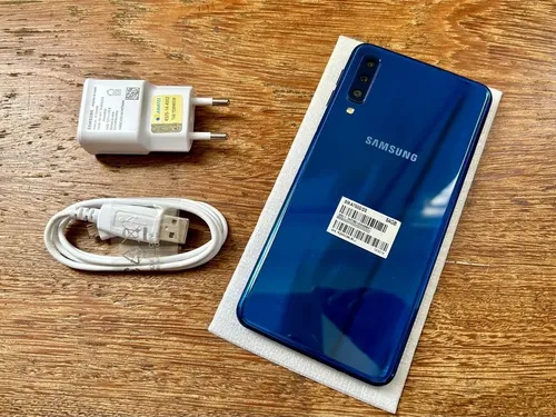 Celular Galaxy A7 (2018) Dual 64gb 4gb - Mostruário | MercadoLivre