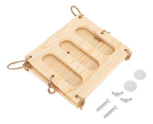 Estante Plegable De Madera Para Comedero Con Estructura Para