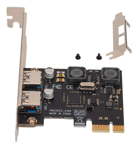 Placa De Expansão Pcie Para Usb 3.0 Pcie Fechada De Alta Pot