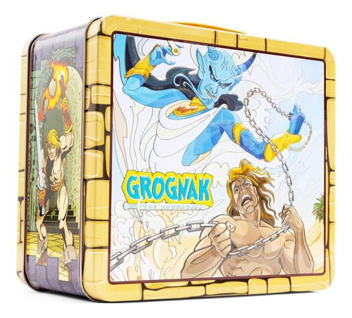 Lonchera Toynk Fallout Grognak The Barbarian, Lata Metálica