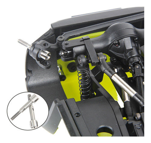 Pieza De Coche Rc De Metal 1/16 Accesorio De Coche 80x62mm