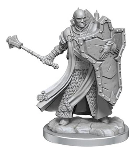 D&d Frameworks: Clérigo Humano Masculino - Sin Pintar Y Sin