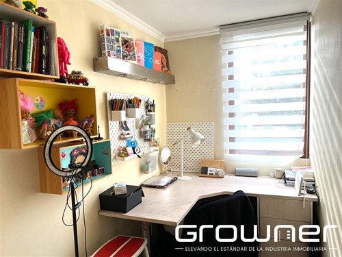 Venta Depto 3d+serv En Provi. Confort, Luz Y Tranquilida