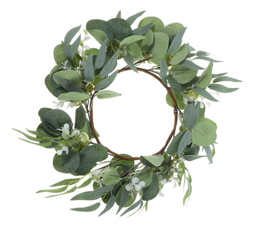 Nuevo Decoración Verde, Guirnalda, Hojas De Eucalipto
