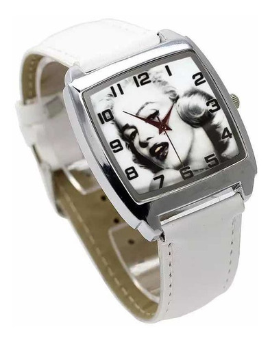 Reloj Mujer Importado Marilyn Monroe Pulsera De Cuerina