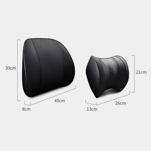 Almohada De Apoyo Lumbar Para Aliviar El Dolor De Espalda, E
