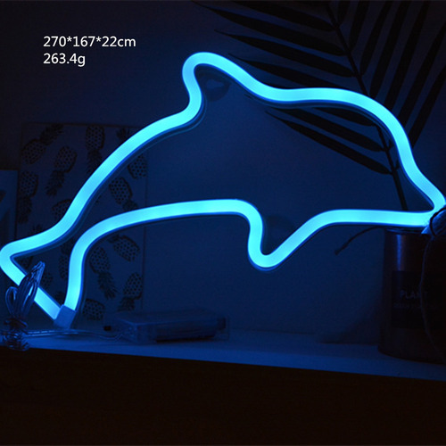 Lámpara De Noche Con Letrero Led De Neón, Arte De Pared, Pie