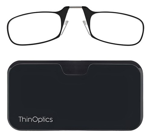 Marco Lente Sin Patillas Thinoptics Original Estuche En Caja Negro