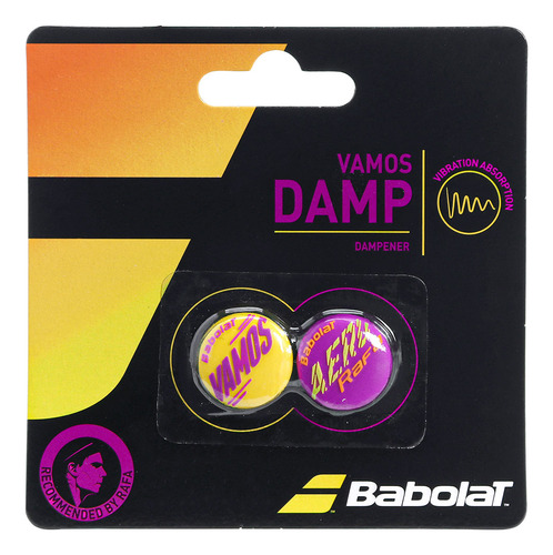 Antivibrador de tenis Babolat Vamos Damp Rafa, 2 unidades