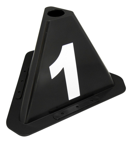 35 Conos Negros D Identificación Y Control Vehicular Torr-ne Color Negro
