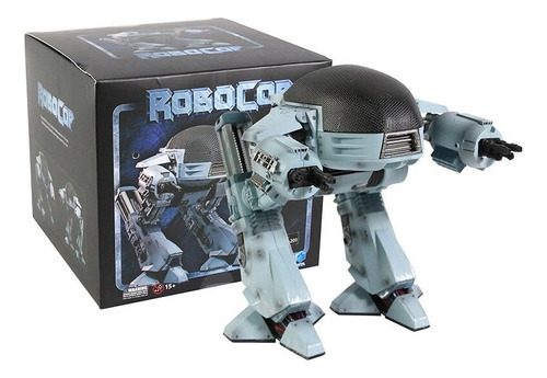 Hiya Toys Robocop: Ed-209 Con Sonido A Escala 1:18 Actor De