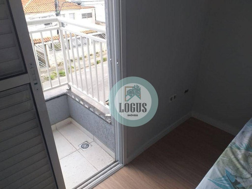Imagem 23 de 30 de Apartamento Com 50m² Composto De 2 Dormitórios Sendo 1 Suíte E Um Dos Com Sacada, À Venda Por R$ 265.000,00 - Utinga, Santo André/sp - Ap2025