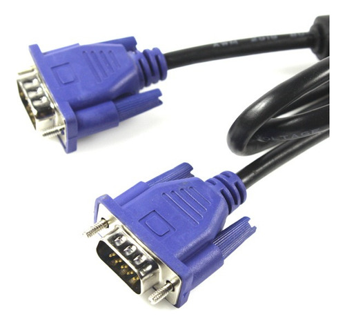 Cable Vga 1.8 Mts. M/m Conector Azul. Boleta/factura