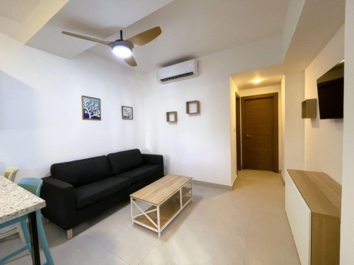 Apartamento Amueblado En Alquiler En Punta Cana, El Cortecito, Los Corales, 1 Habitación