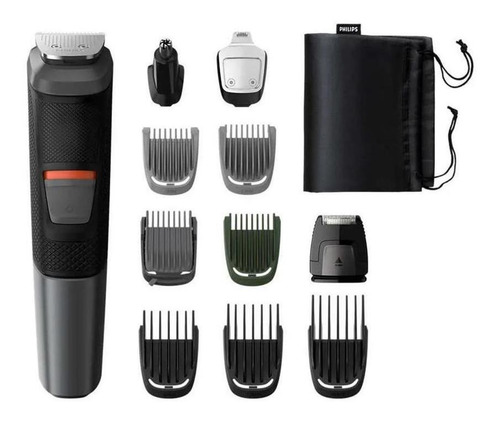 Imagen 1 de 7 de Cortabarba Multigroom Philips Mg5730 Recargable 11en1