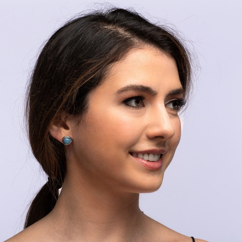 Aretes Acero Inoxidable Mujer Cuarzos, Mamá Luckyly