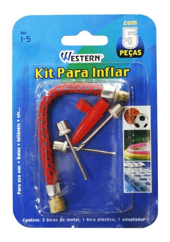 Kit Para Inflar Com 5 Peças - Western