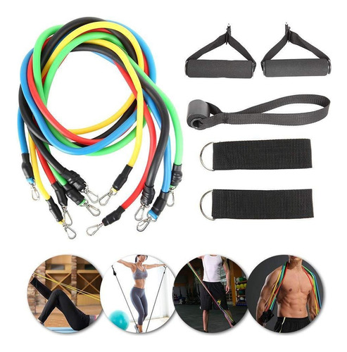 Kit De Gimnasio Mini Band Thera Body Fit 11