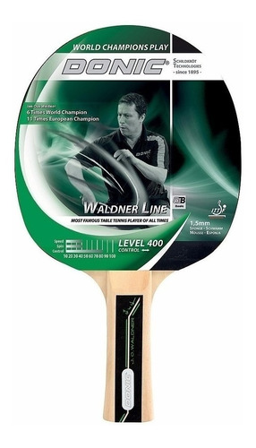 Paleta Ping Pong Donic Schildkrot Waldner 400 Tenis Mesa Cke