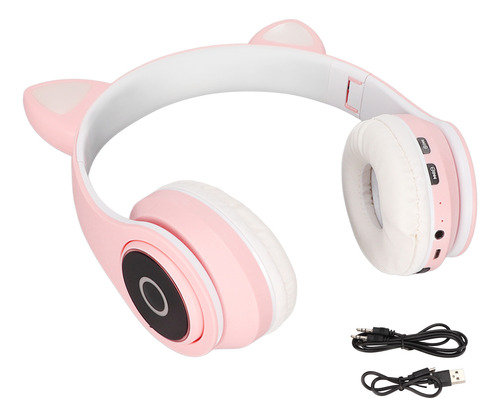 Auriculares Cat Ear Lxb39a, Bonitos Bajos Ajustables, Portát