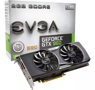 Placa De Vídeo Nvidia Evga Geforce Geforce Serie Gtx 960 2gb